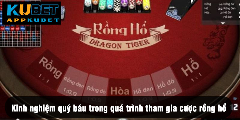 Kinh nghiệm quý báu trong quá trình tham gia cược rồng hổ